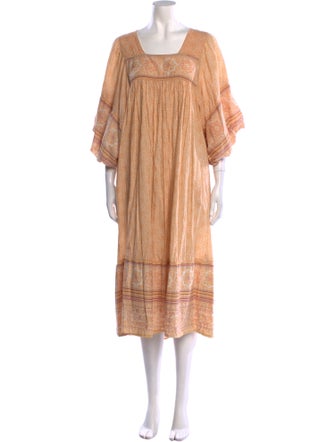 FAUNE Lace Trim Embellishment Nightgown