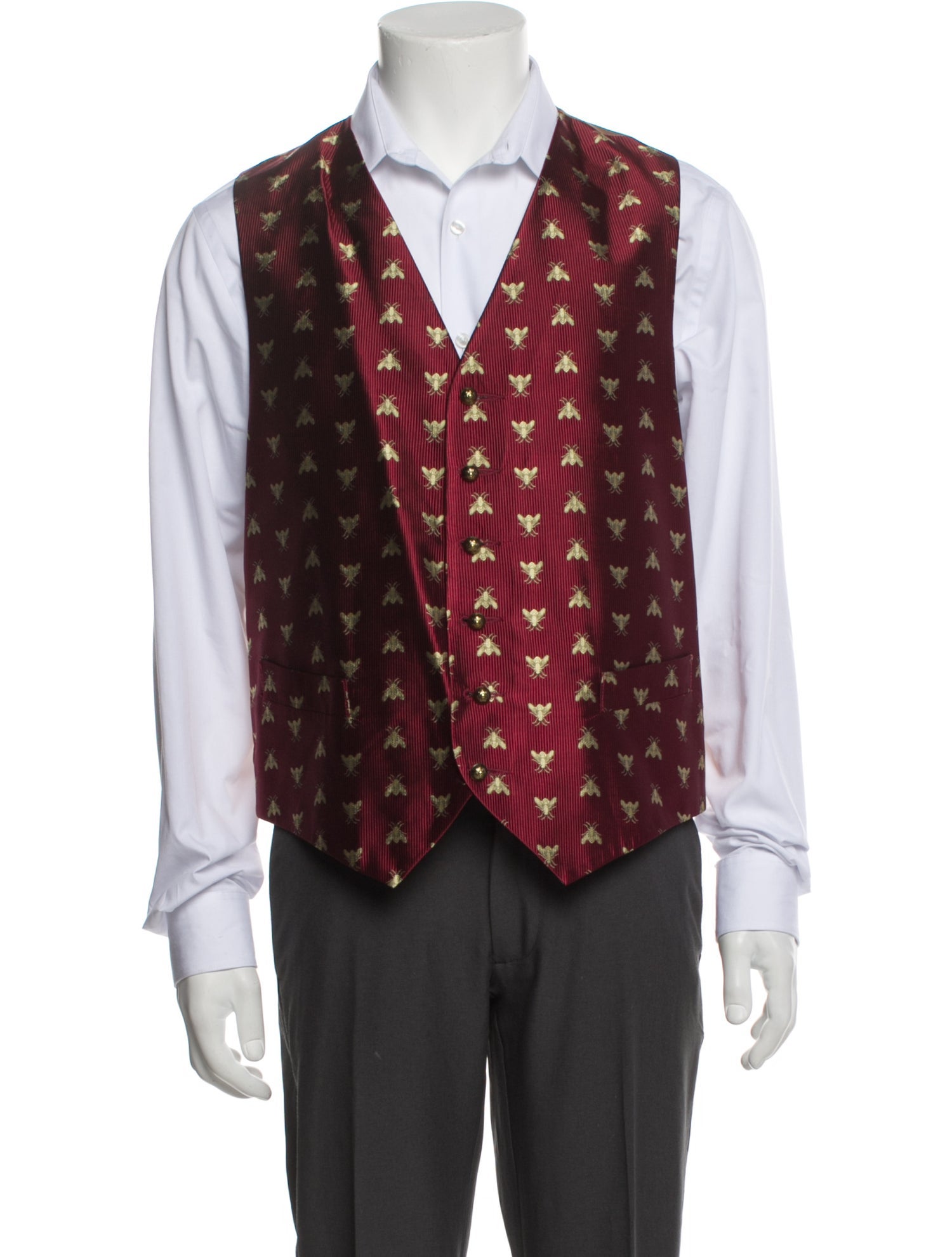 Favourbrook Silk Printed Suit Vest