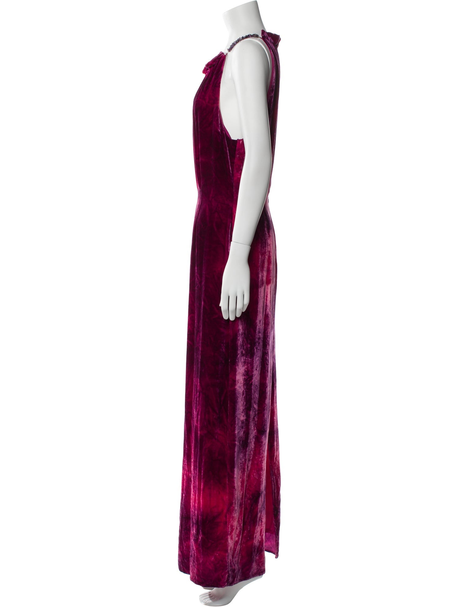 Favourbrook Tie-Dye Print Long Dress