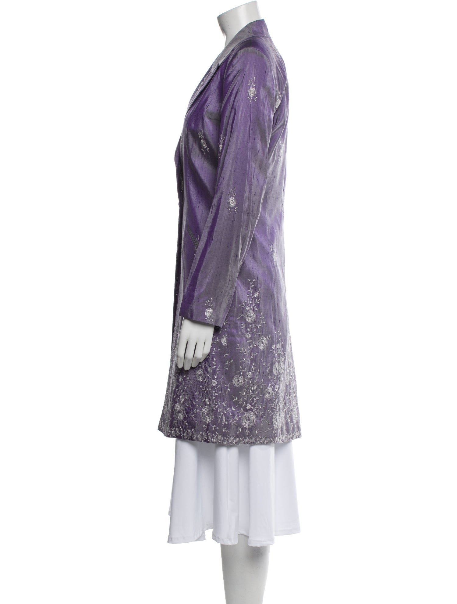 Favourbrook Vintage Silk Trench Coat