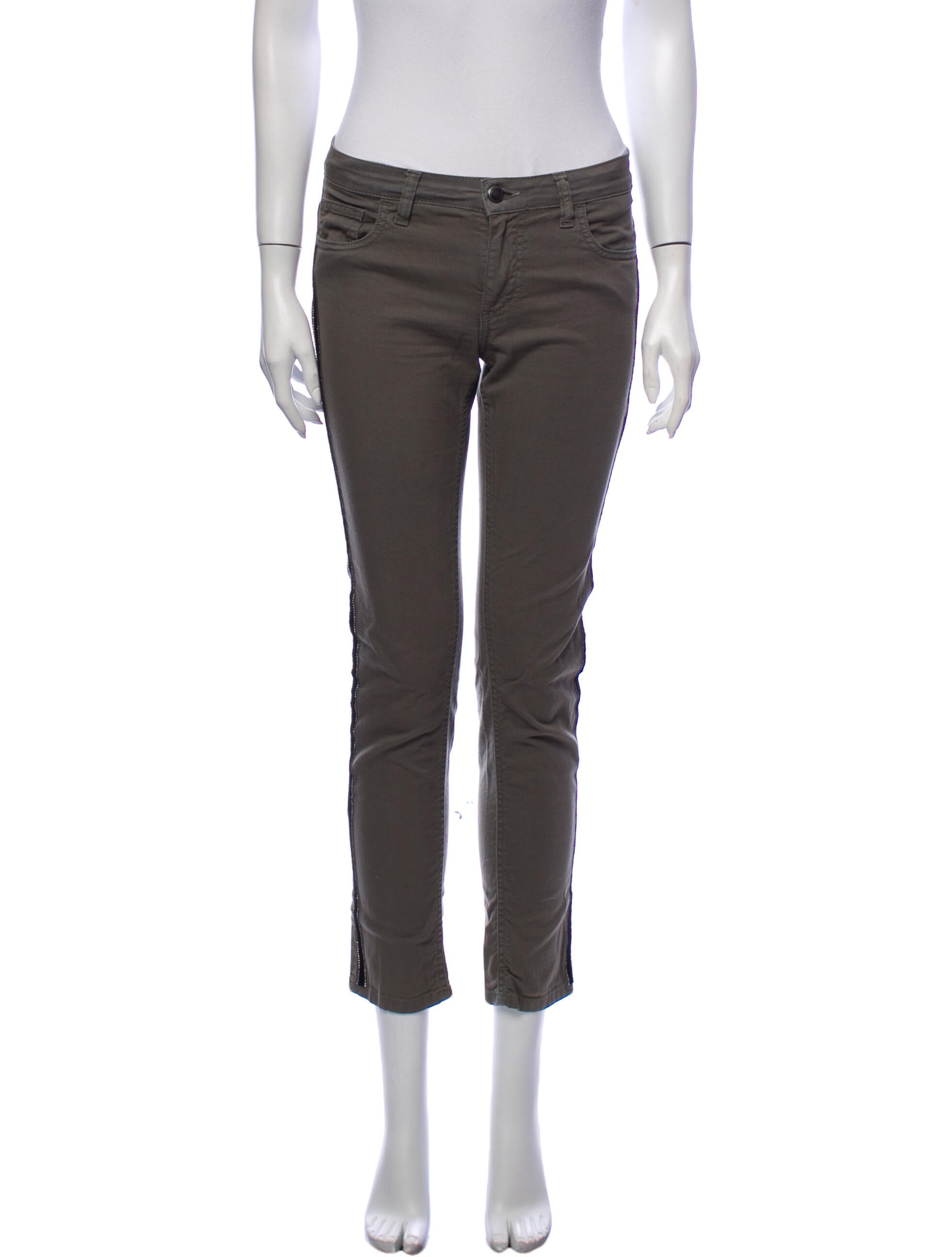 Fay Low-Rise Skinny Leg Jeans