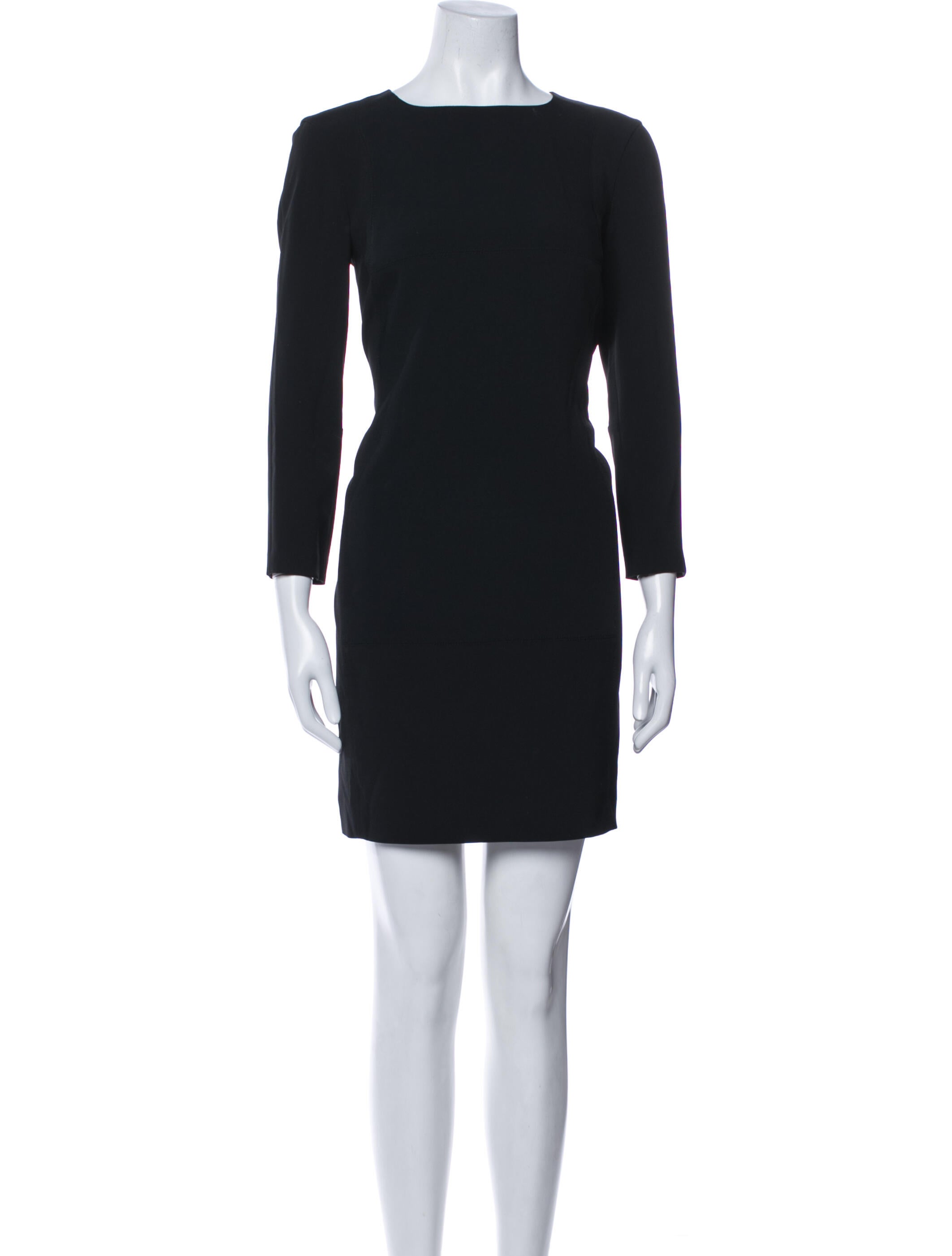 Fay Bateau Neckline Mini Dress