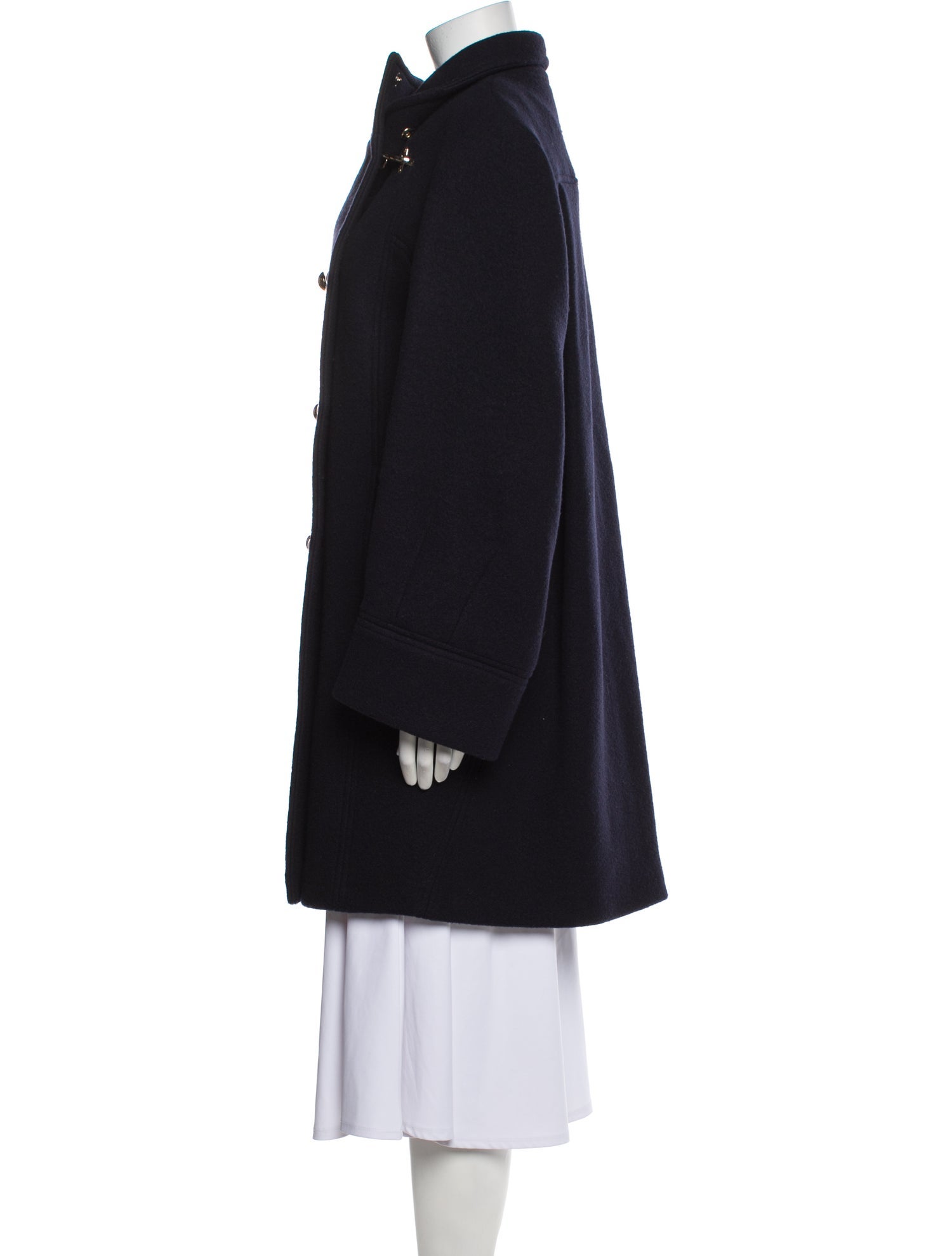 Fay Virgin Wool Peacoat