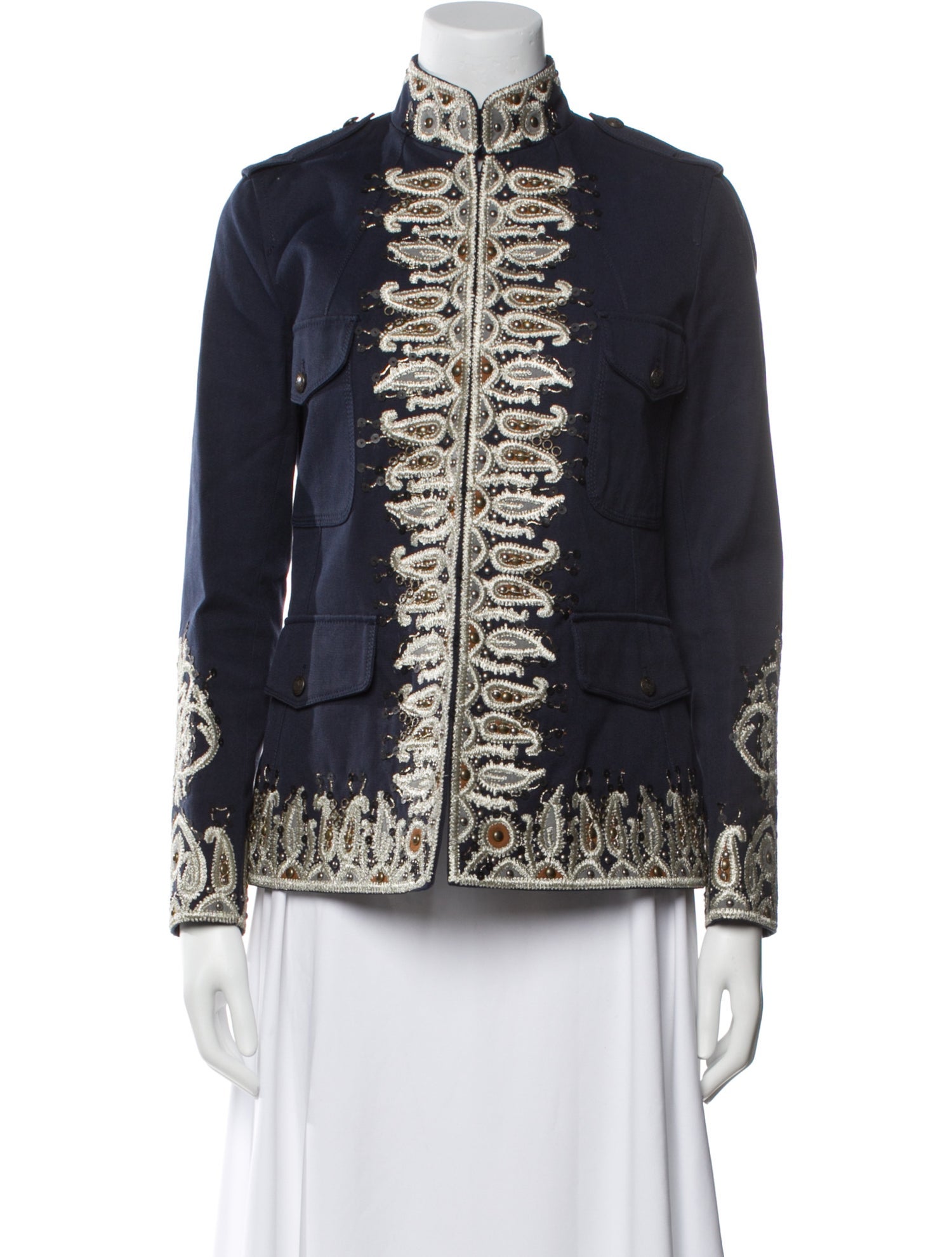 Fay Printed Evening Jacket
