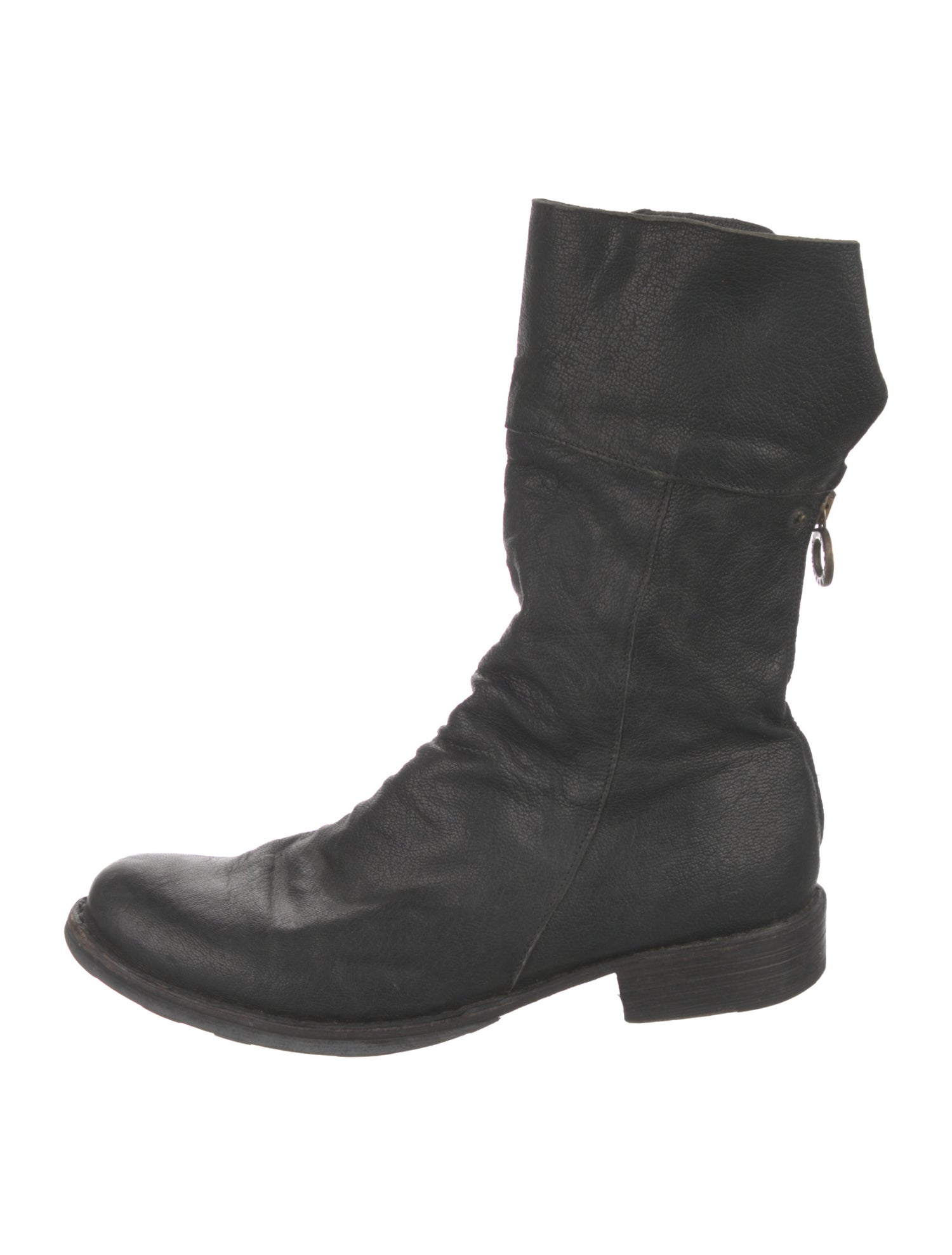 Fiorentini + Baker Leather Boots Black Boots, Shoes WFB25125 The