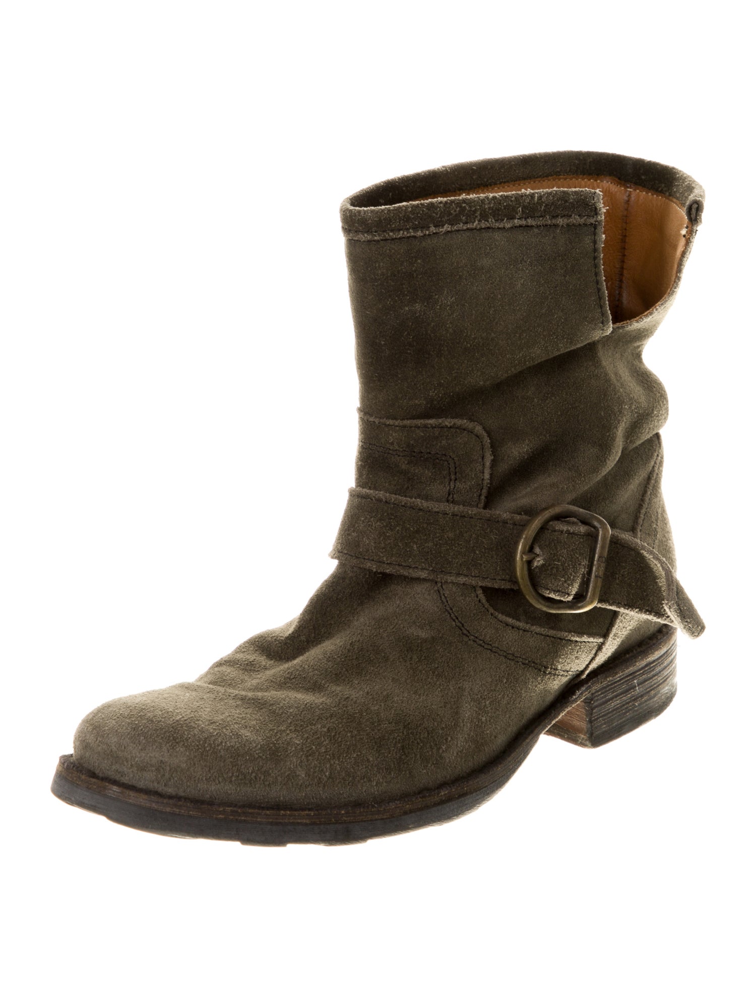 Fiorentini + Baker Leather Moto Boots