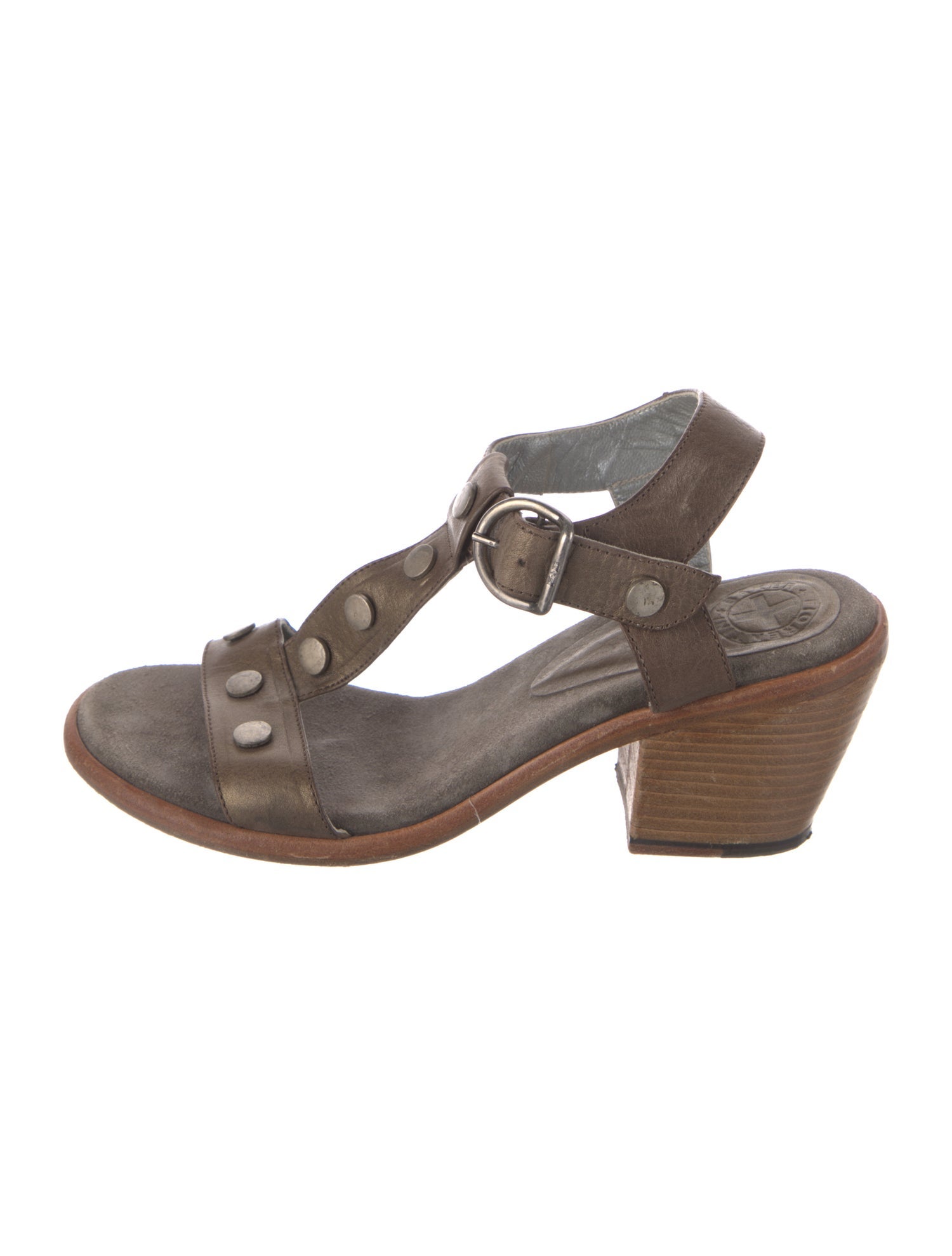 Fiorentini + Baker Leather T-Strap Sandals