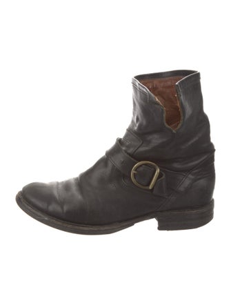 Fiorentini + Baker Leather Combat Boots