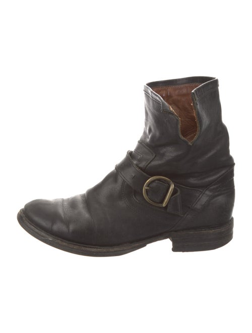 Fiorentini + Baker Leather Combat Boots