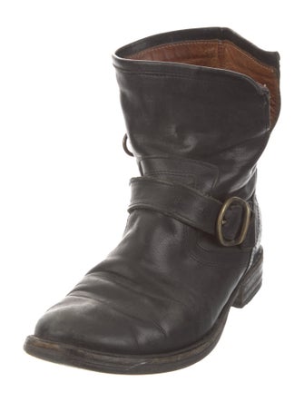 Fiorentini + Baker Leather Combat Boots