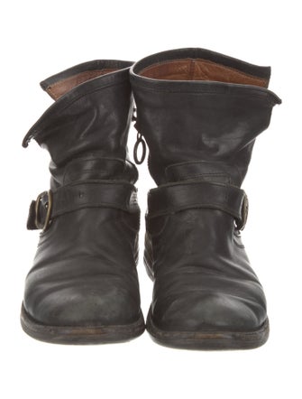 Fiorentini + Baker Leather Combat Boots