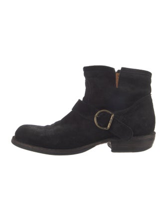 Fiorentini + Baker Suede Western Boots