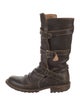 Fiorentini + Baker Leather Combat Boots