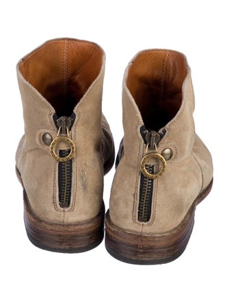 Fiorentini + Baker Suede Combat Boots