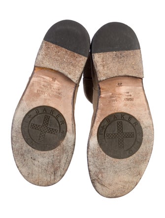 Fiorentini + Baker Suede Combat Boots