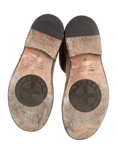 Fiorentini + Baker Suede Combat Boots