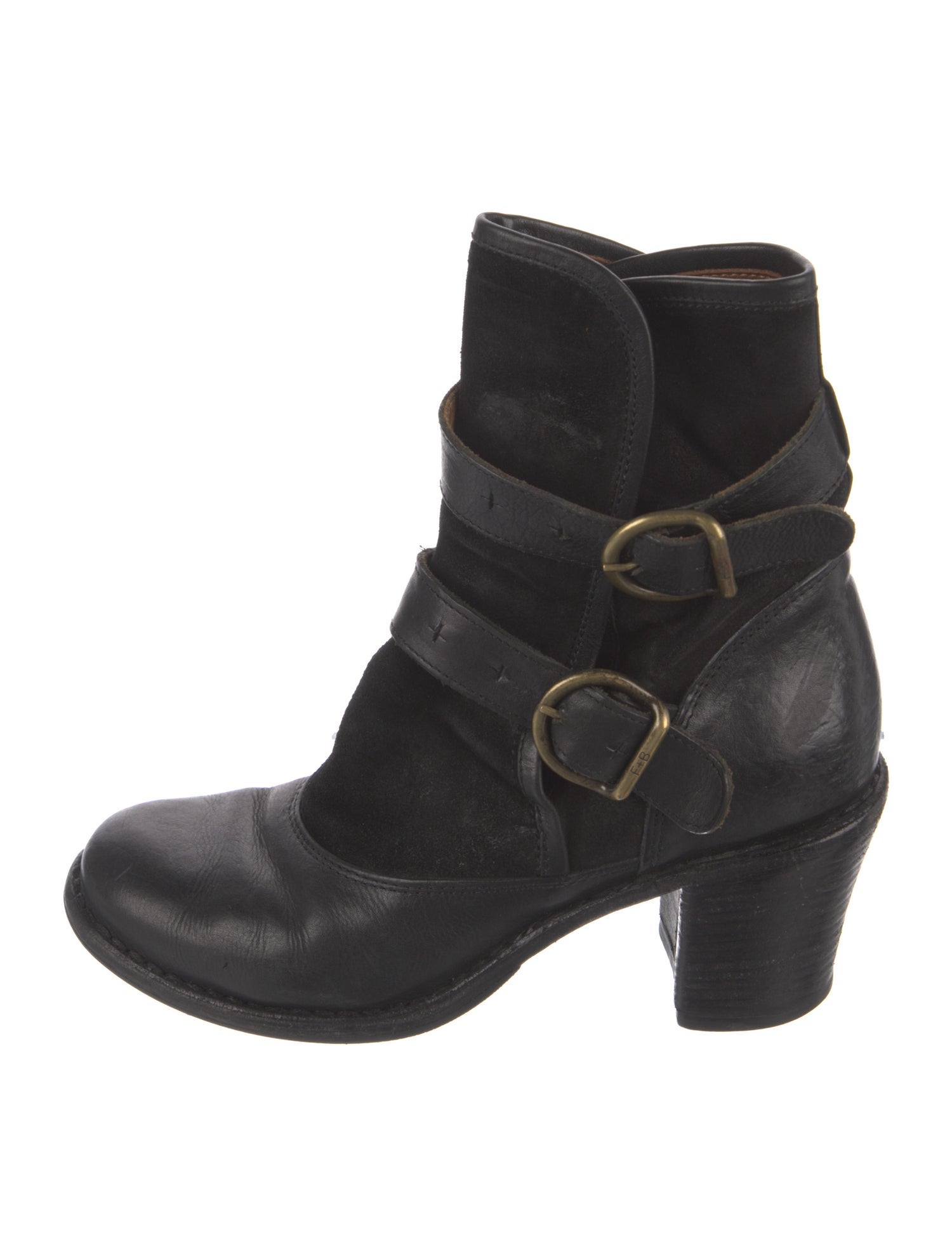 Fiorentini + Baker Leather Moto Boots