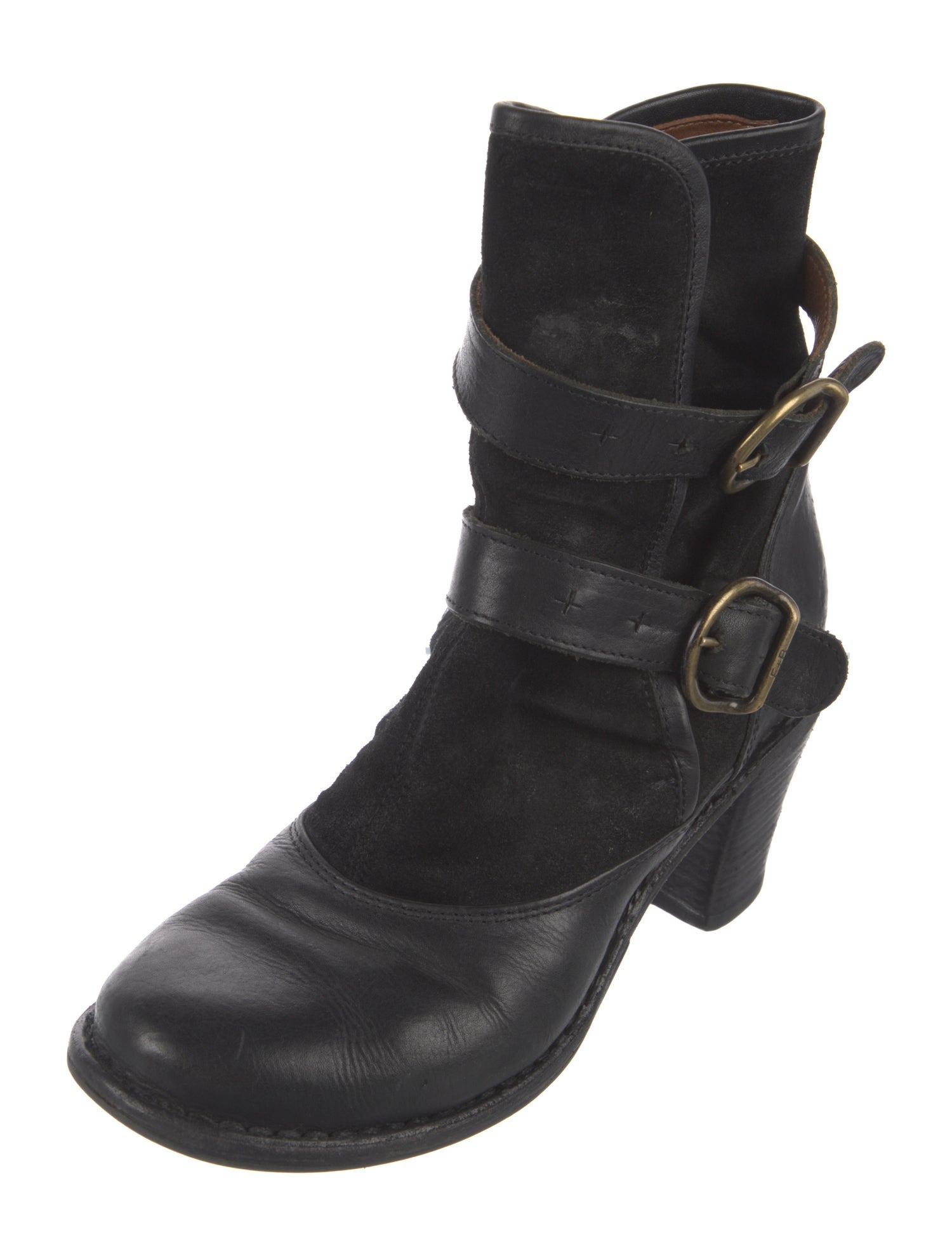 Fiorentini + Baker Leather Moto Boots