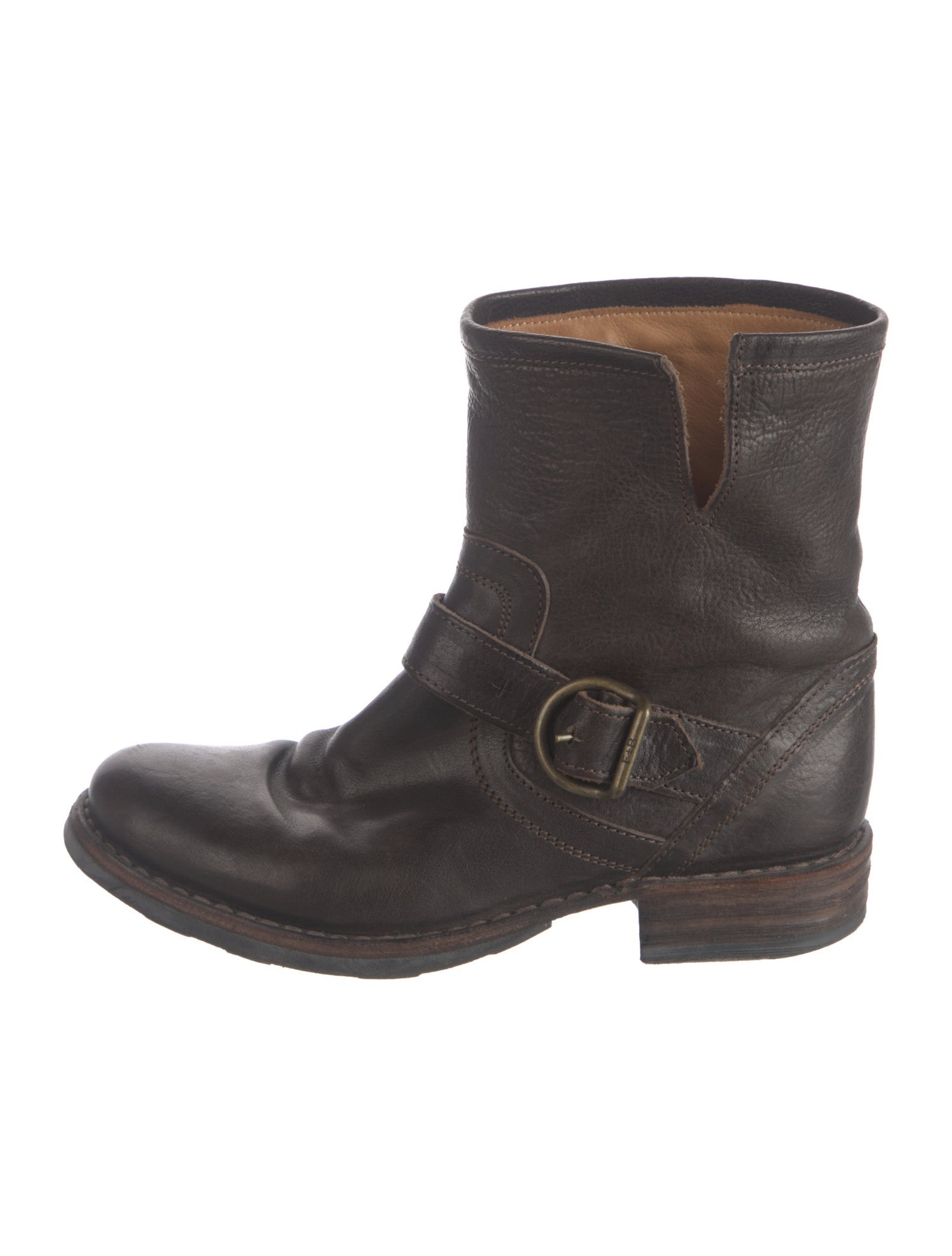 Fiorentini + Baker Leather Moto Boots
