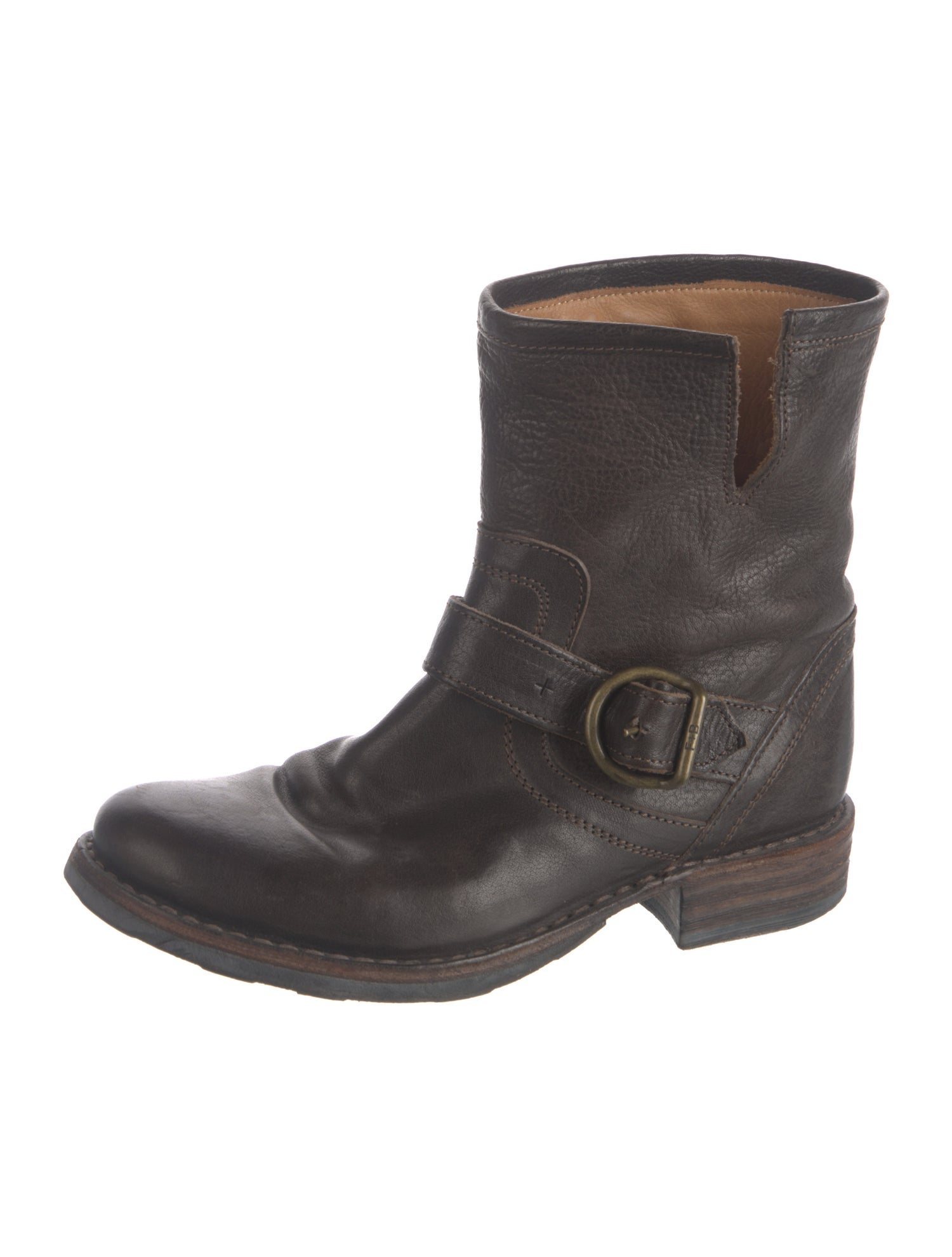 Fiorentini + Baker Leather Moto Boots