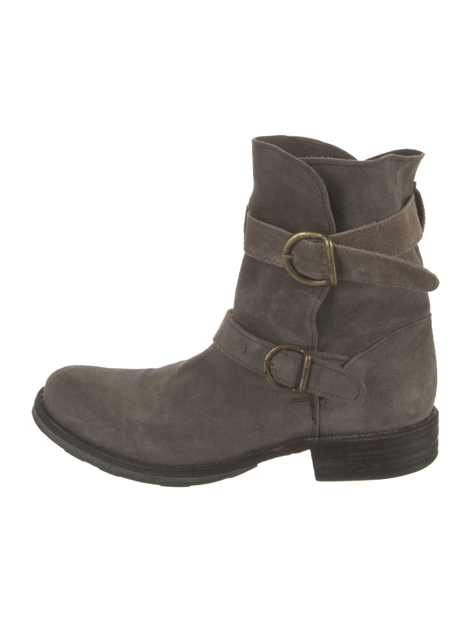 Fiorentini + Baker Suede Moto Boots