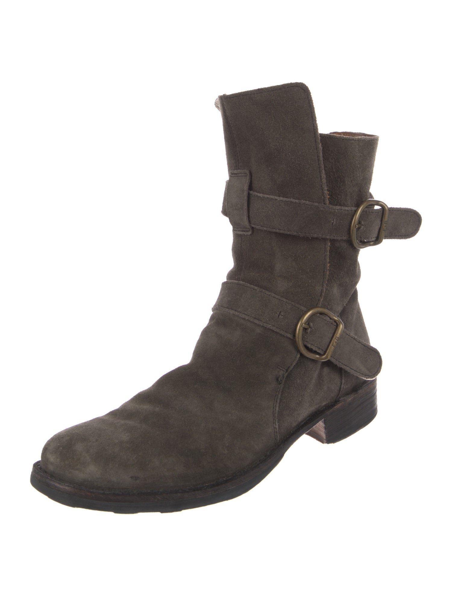 Fiorentini + Baker Suede Moto Boots