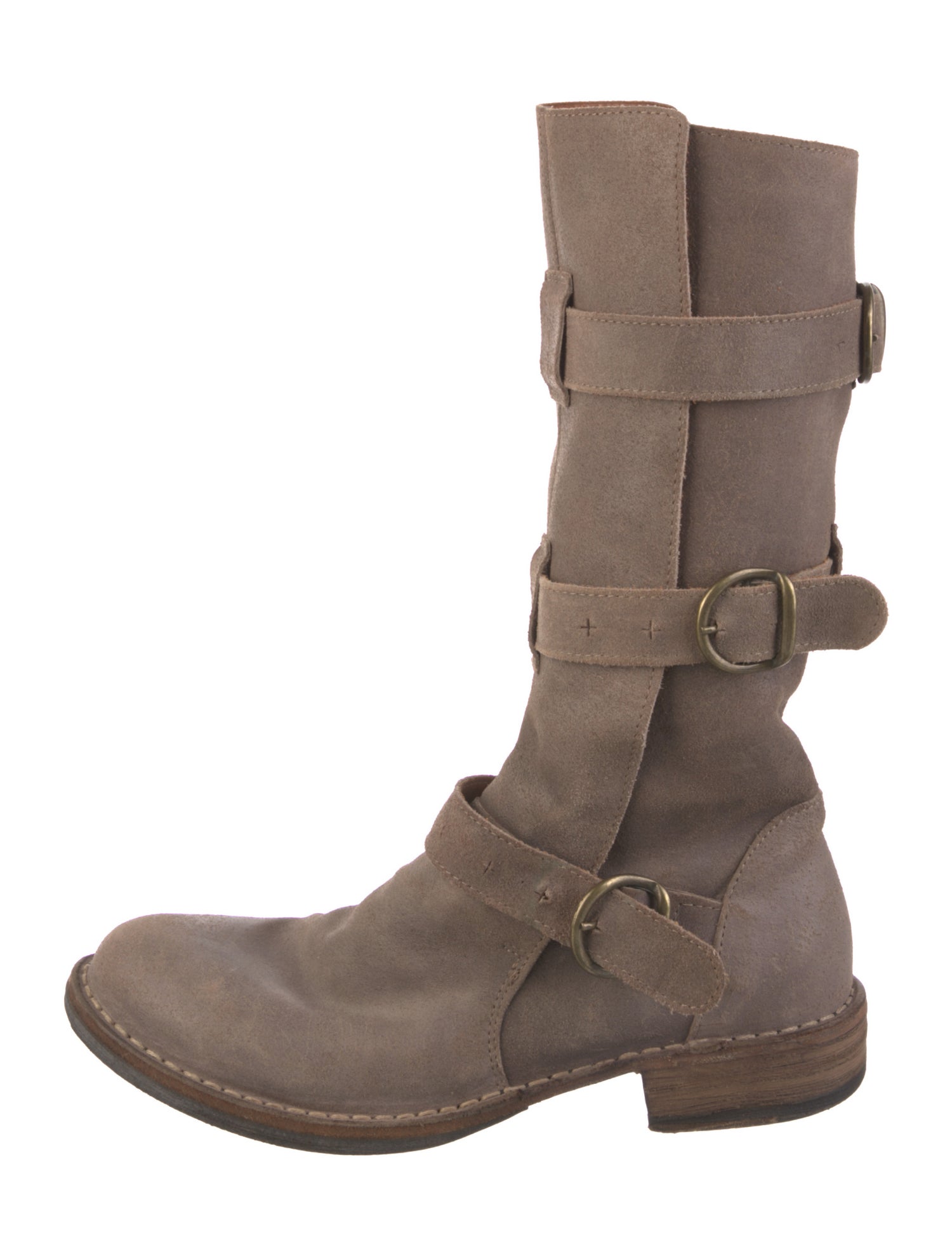 Fiorentini + Baker Leather Moto Boots