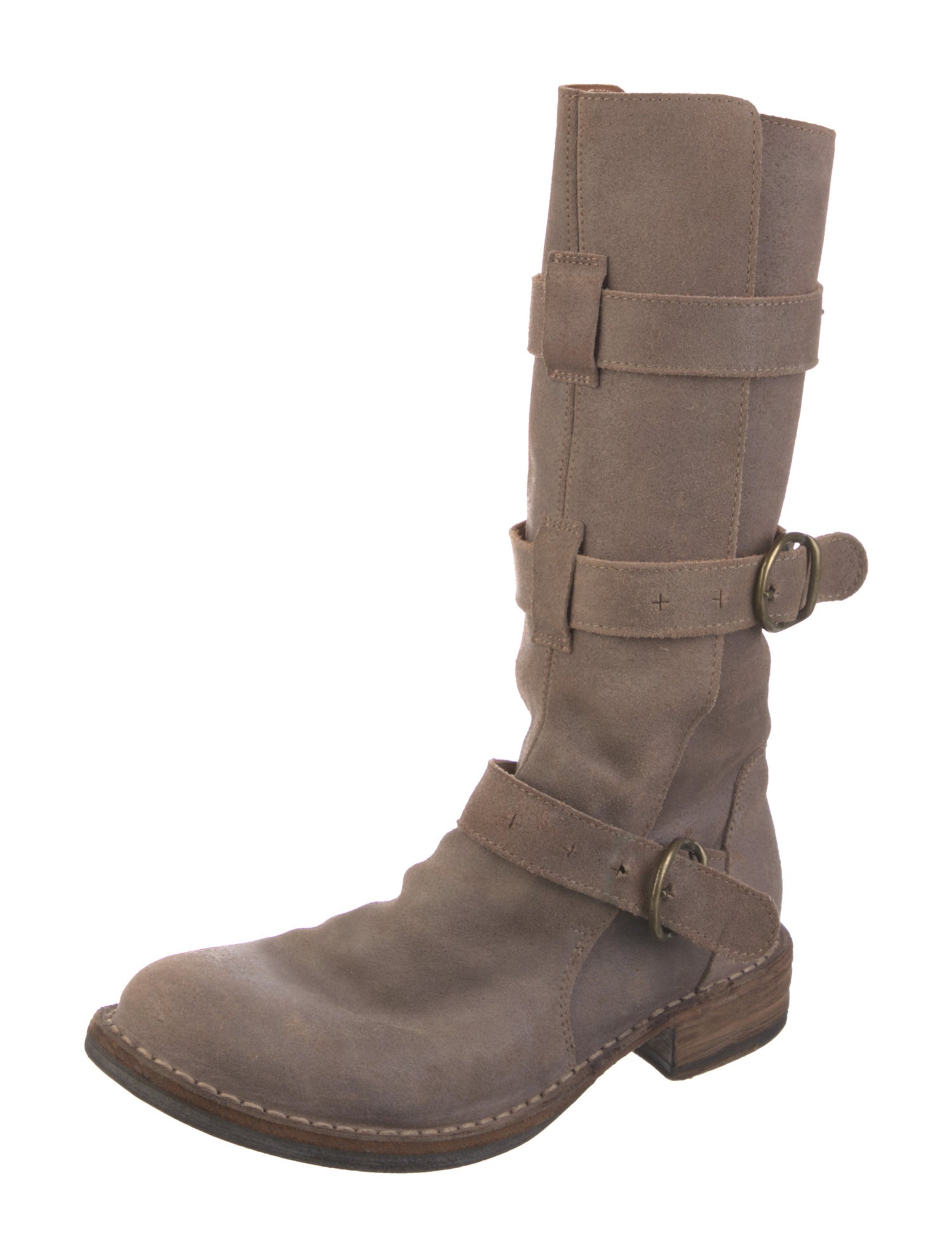 Fiorentini + Baker Leather Moto Boots