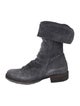 Fiorentini + Baker Suede Combat Boots