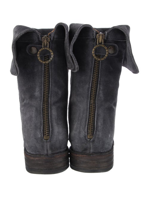 Fiorentini + Baker Suede Combat Boots