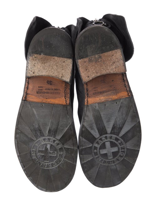 Fiorentini + Baker Suede Combat Boots