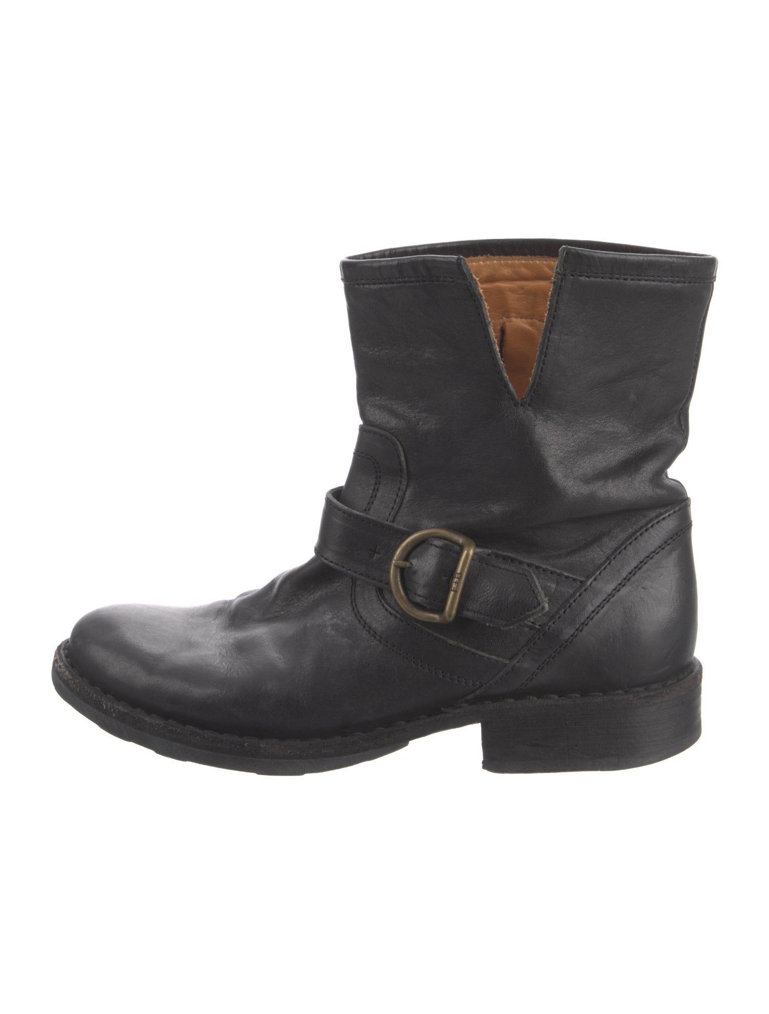 Fiorentini + Baker Leather Moto Boots