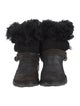 Fiorentini + Baker Suede Faux Fur Trim Boots