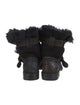Fiorentini + Baker Suede Faux Fur Trim Boots