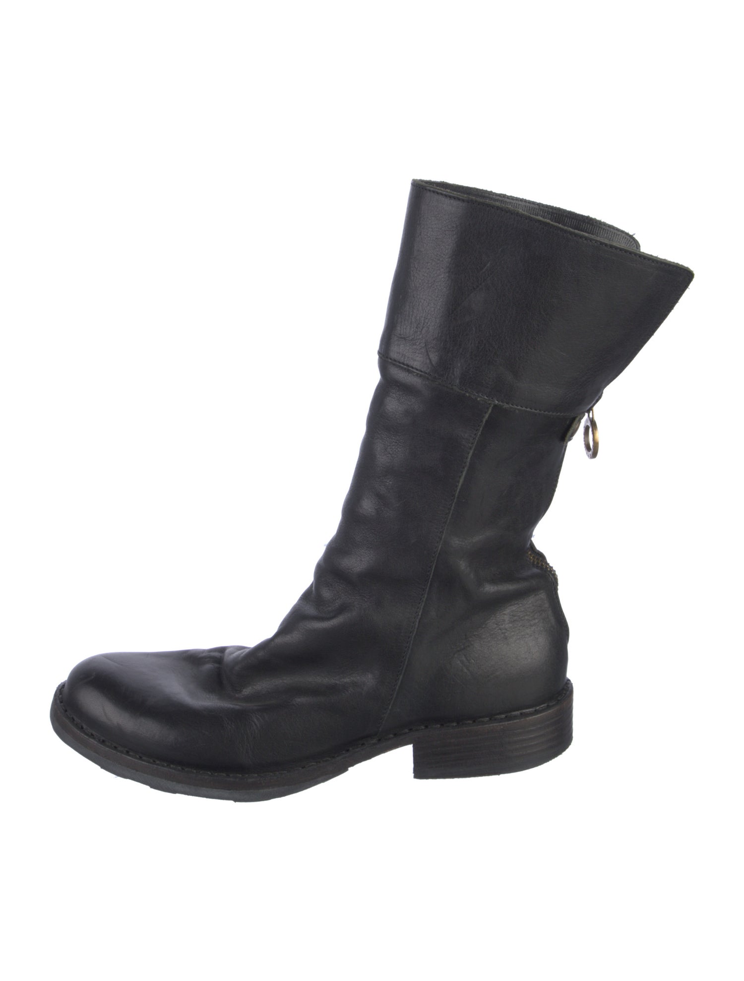 Fiorentini + Baker Leather Combat Boots