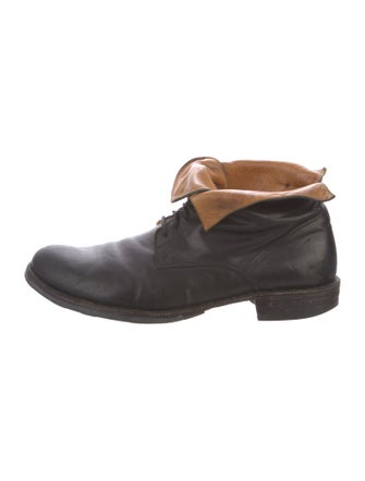 Fiorentini + Baker Leather Lace-Up Boots