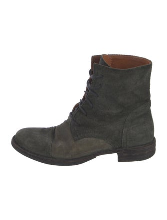 Fiorentini + Baker Suede Combat Boots