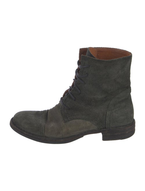 Fiorentini + Baker Suede Combat Boots