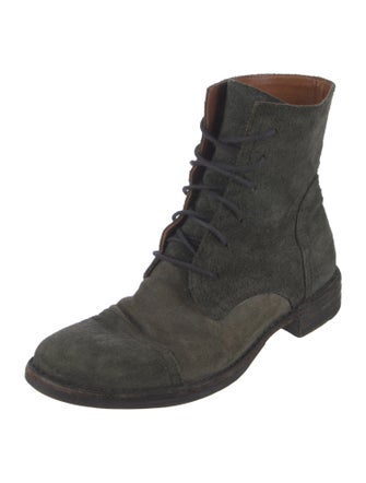 Fiorentini + Baker Suede Combat Boots