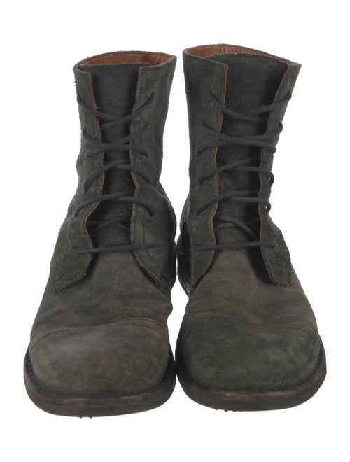 Fiorentini + Baker Suede Combat Boots