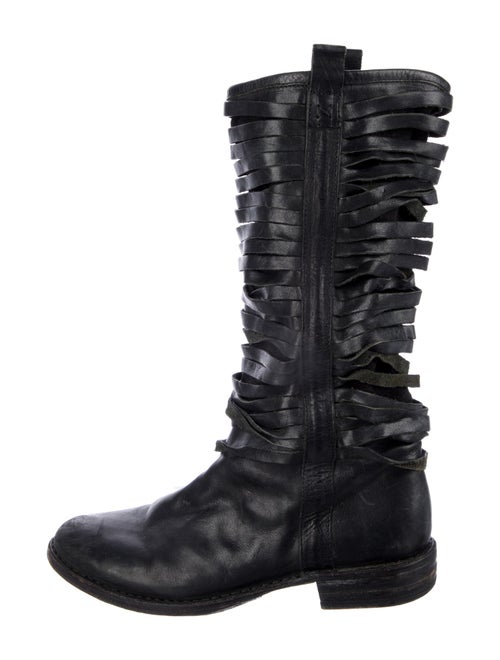 Fiorentini + Baker Leather Combat Boots