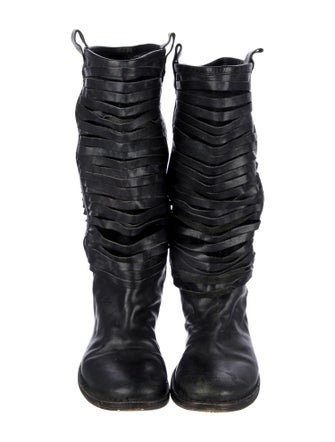 Fiorentini + Baker Leather Combat Boots