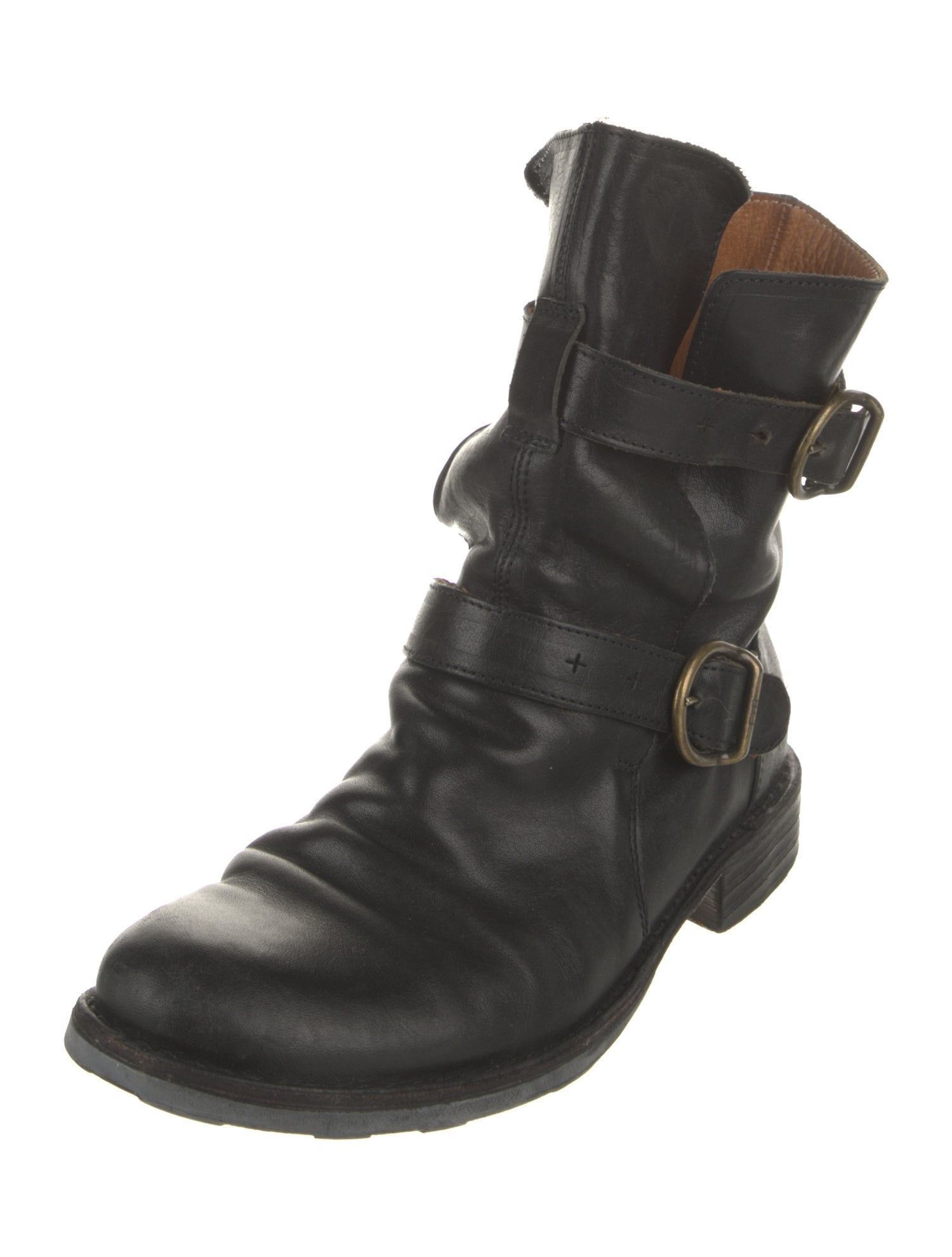 Fiorentini + Baker Leather Moto Boots