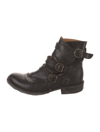 Fiorentini + Baker Leather Combat Boots