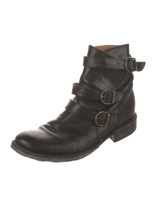 Fiorentini + Baker Leather Combat Boots