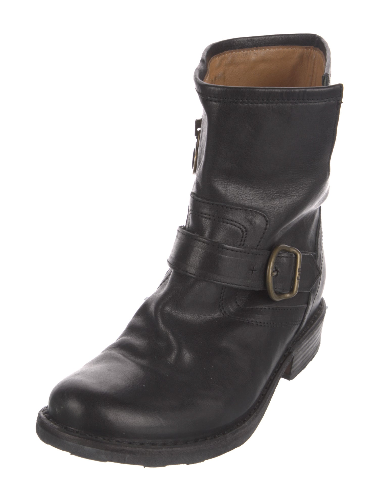 Fiorentini + Baker Leather Moto Boots