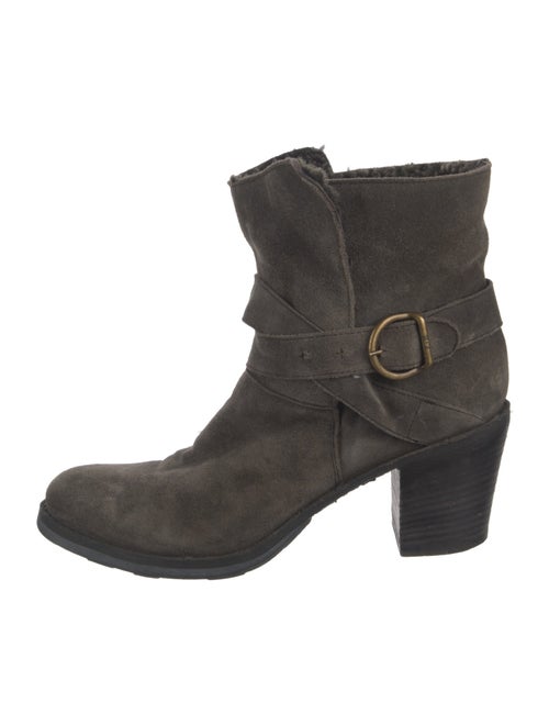 Fiorentini + Baker Suede Moto Boots