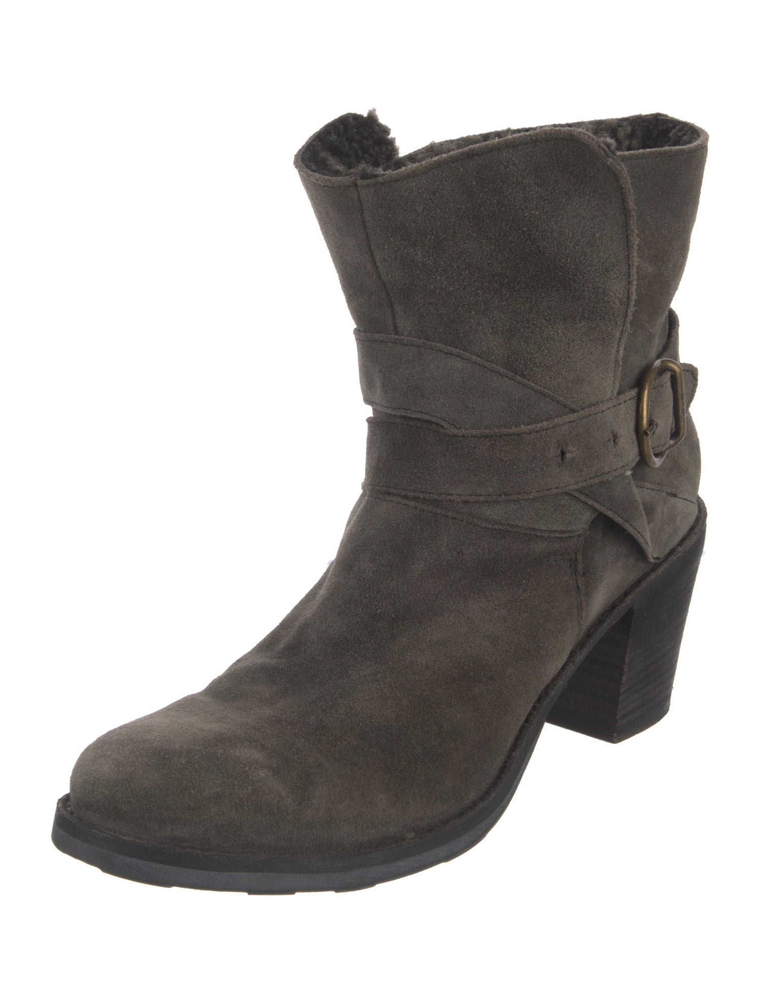 Fiorentini + Baker Suede Moto Boots