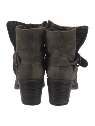 Fiorentini + Baker Suede Moto Boots