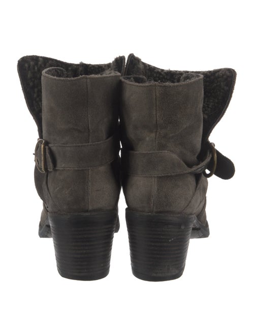 Fiorentini + Baker Suede Moto Boots